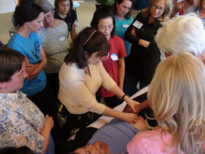 marjorie brook teaching a STRAIT method seminar