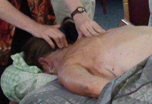 scar tissue release therapy demonstration