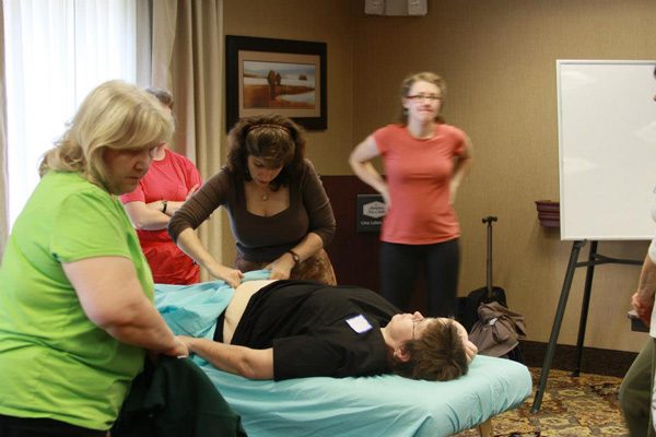 marjorie brook teaching scar tissue release therapy seminar